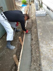 鴨川市打墨　外構工事