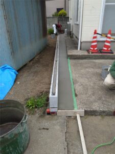 鴨川市打墨　外構工事
