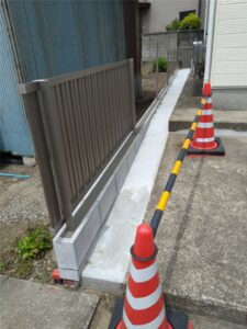鴨川市　外構工事