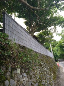 鴨川市　ブロック積み改修工事