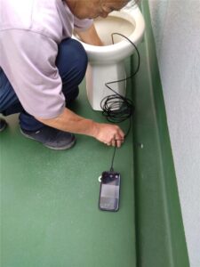 南房総市　トイレ3点ユニットつまり解消工事