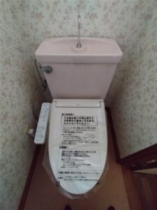 館山市　トイレタンク部品便座交換