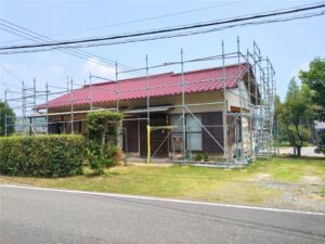勝浦市　屋根葺き替え工事