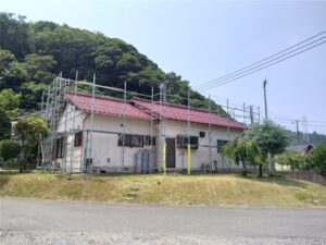 勝浦市　屋根葺き替え工事