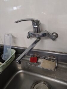 館山市　混合水栓部品交換工事