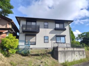 鴨川市　コロニアル屋根板金及び塗装工事 [足場架設工事]