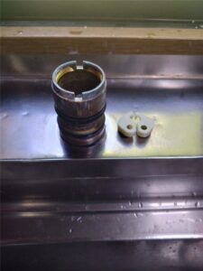 鴨川市　キッチンワンホール水栓部品交換