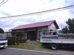勝浦市　屋根葺き替え工事