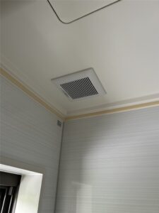 館山市　浴室換気扇交換工事