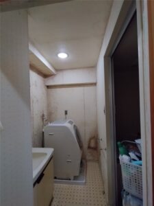 南房総市　クロス貼替工事