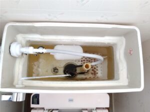 南房総市　2階トイレタンク部品交換