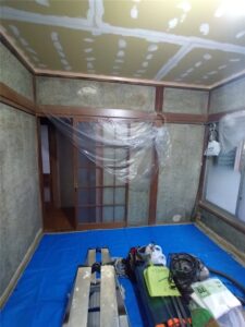 鴨川市畑　和室6畳改修他工事
