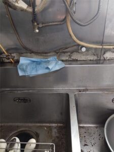 鴨川市　厨房配管修理工事