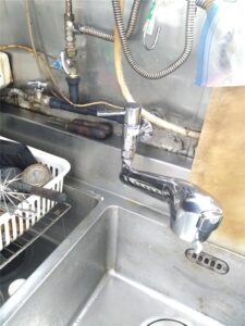鴨川市　厨房配管修理工事