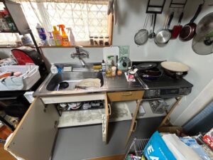 館山市　キッチン交換工事