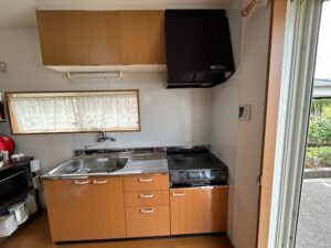 館山市　キッチン交換工事