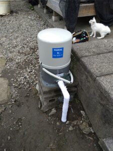 南房総市　井戸ポンプ交換工事