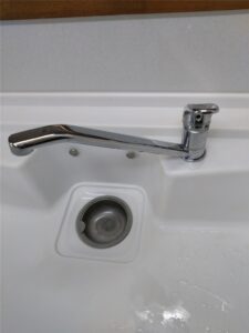 館山市　キッチンワンホール水栓部品交換