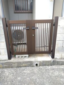 南房総市　門扉交換工事