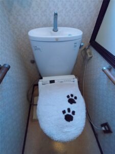 館山市 トイレ便座交換