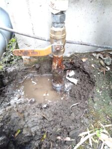 南房総市　水道管漏水修理