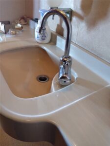 南房総市　トイレ手洗部品交換