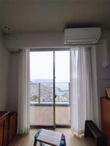 鴨川市　カーテン交換