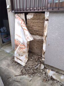 鴨川市　浴室外壁廻り改修工事