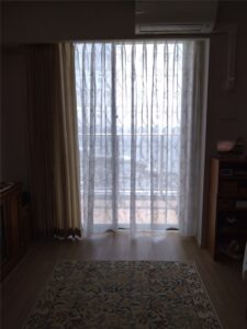 鴨川市　カーテン交換