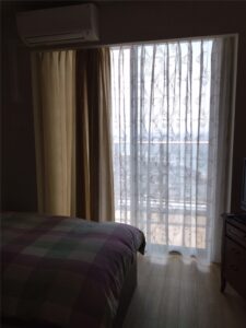 鴨川市　カーテン交換