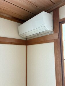館山市上真倉　【エアコン移設工事】