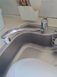 南房総市　キッチンワンホール水栓部品交換