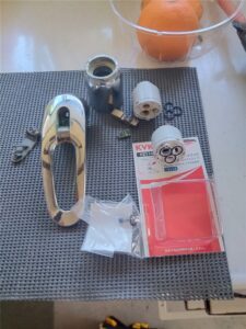 南房総市　キッチンワンホール水栓部品交換