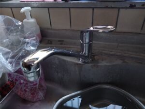 南房総市　キッチンワンホール水栓交換