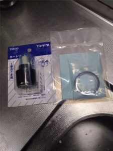 館山市
【キッチンワンホール水栓部品交換】