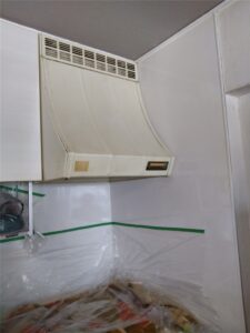 南房総市　キッチン換気扇交換工事