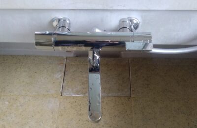 鴨川市　浴室サーモシャワー水栓交換