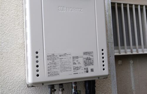 鴨川市　ガス給湯器交換工事