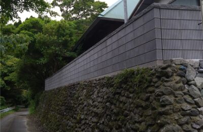 鴨川市　ブロック積み改修工事