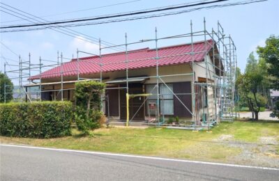 勝浦市　屋根葺き替え工事