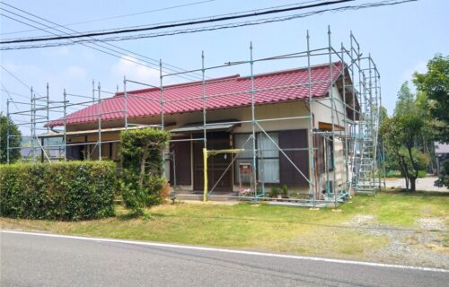 勝浦市　屋根葺き替え工事