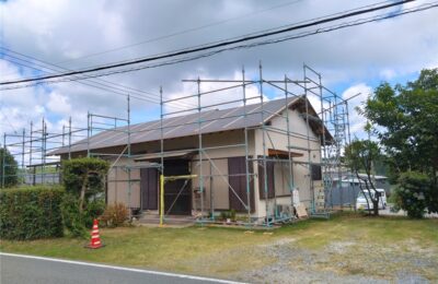 勝浦市　屋根葺き替え工事