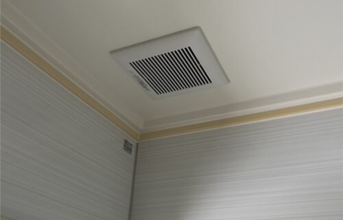 館山市　浴室換気扇交換工事