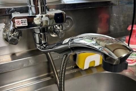 館山市　キッチンシャワー付水栓交換