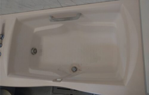 館山　システムバス入水栓交換