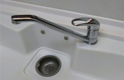 館山市　キッチンワンホール水栓部品交換
