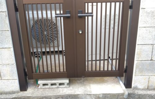 南房総市　門扉交換工事