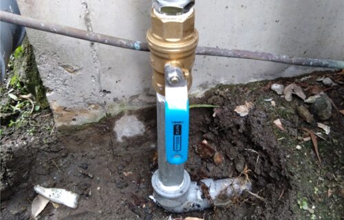 南房総市　水道管漏水修理