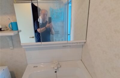 南房総市 洗面化粧台交換工事