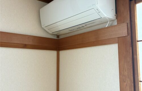 館山市上真倉　【エアコン移設工事】